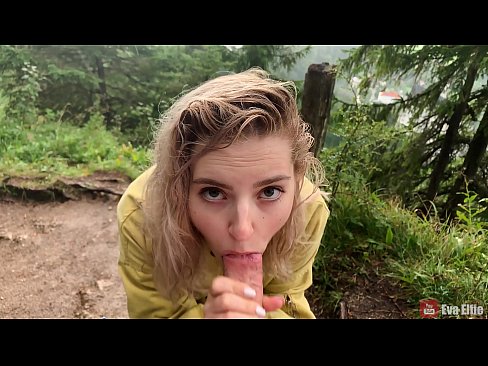 ❤️ Meisje slikket cum nei in iepenbiere blowjob - Eva Elfi ️❌ Homemade porno by wy ❤